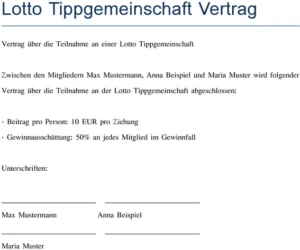 lotto-tippgemeinschafts-vertrag