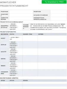 monatlicher-projektstatusbericht-vorlage-word
