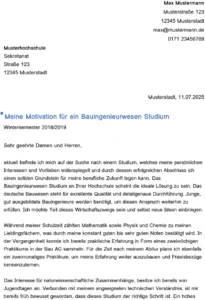 motivationsschreiben-bauingenieurwesen-studium