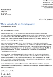 motivationsschreiben-marketingstudium