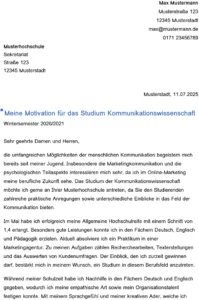 motivationsschreiben-vorlage-kommunikationswissenschaften