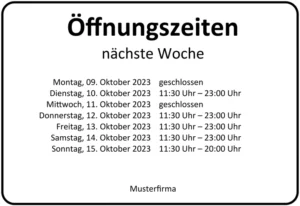oeffnungszeiten-naechste-woche-vorlage