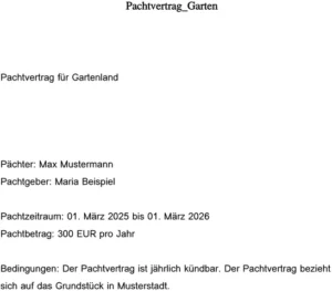 pachtvertrag-fuer-gartenland-in-musterstadt