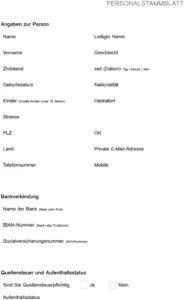 personalstammblatt-vorlage-zuordnung-der-daten-geben