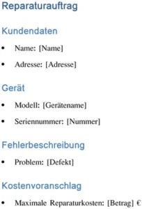 reparaturauftrag-vorlage-fuer-kundenservice-und-organisation