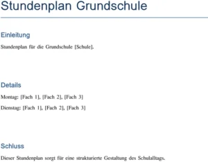 stundenplan-der-grundschule-fuer-strukturierte-gestaltung-der-schultage