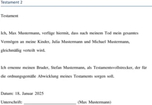 testament-vorlage-vermoegensverteilung-erbenbestimmung
