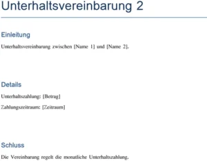unterhaltsvereinbarung-fuer-private-finanzielle-regelungen