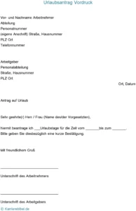 urlaubsantrag-vorlage-fuer-arbeitnehmer