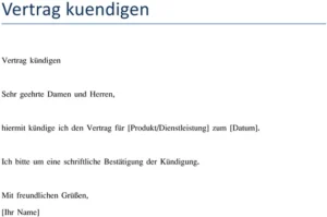 vertrag-kuendigen-unterlagen-erstellen-brief-vorlage