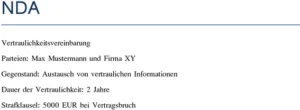 vertraulichkeitsvereinbarung-non-disclosure-agreement