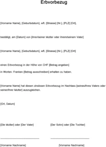 vorlage-erbvorbezug-rechtliche-aspekte-und-anwendung