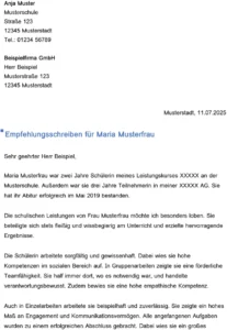 vorlage-fuer-ein-empfehlungsschreiben-einer-schuelerin