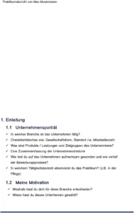vorlage-praktikumsbericht-schule