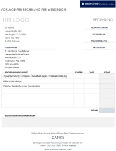 vorlage-rechnung-webdesign-klar-strukturiert