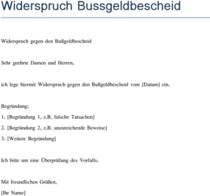 widerspruch-gegen-bussgeldbescheid-unterbrechung-der-frist-zu-rechtsmitteln