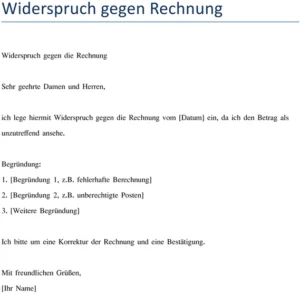 widerspruch-gegen-rechnung-vorlage-verwenden