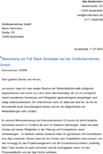 word-bewerbungsvorlage-full-stack-developer-gestalten