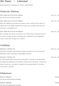 word-lebenslauf-vorlage-fuer-schule-und-studium