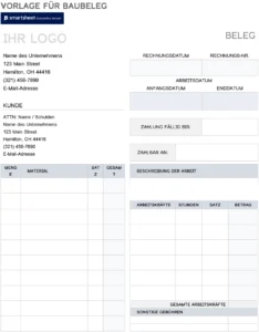 word-vorlage-fuer-baubeleg-zur-professionellen-rechnungsstellung