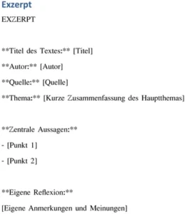 word-vorlage-fuer-exzerpte-und-reflexionen