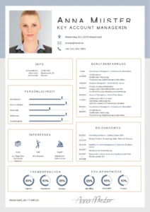 word-vorlage-fuer-lebenslauf-einer-key-account-managerin